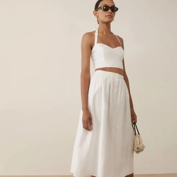 Reformation Dresses & Skirts - Orzo Linen two piece